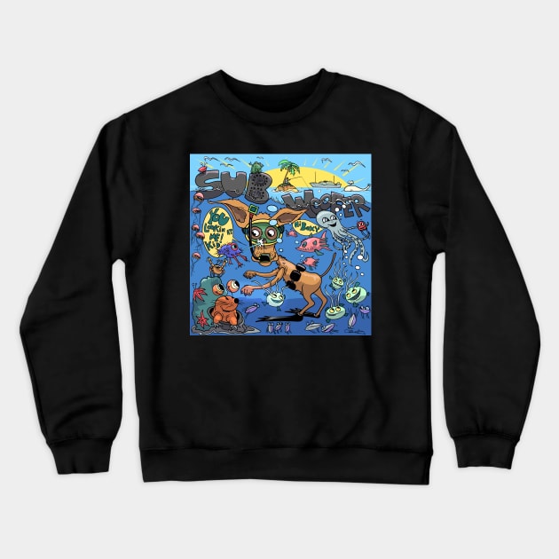 Sub Woofer tile Crewneck Sweatshirt by Lefrog